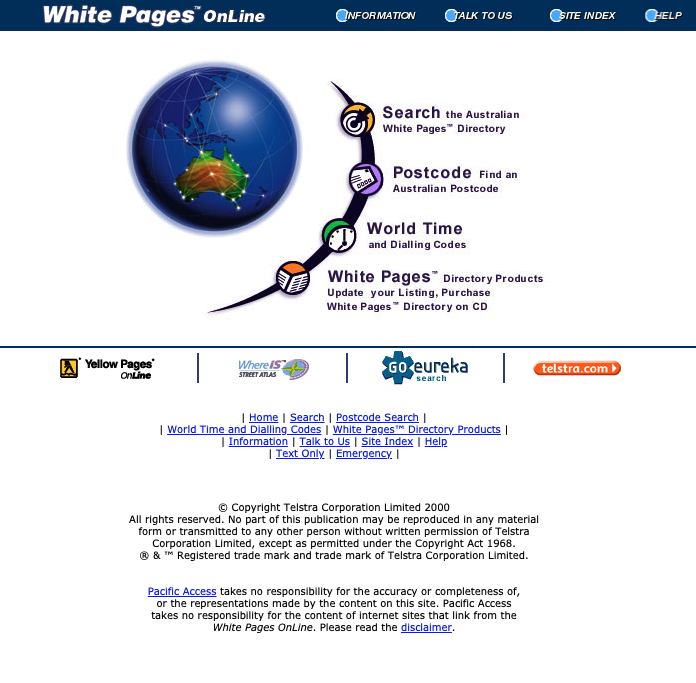 White Pages 2000